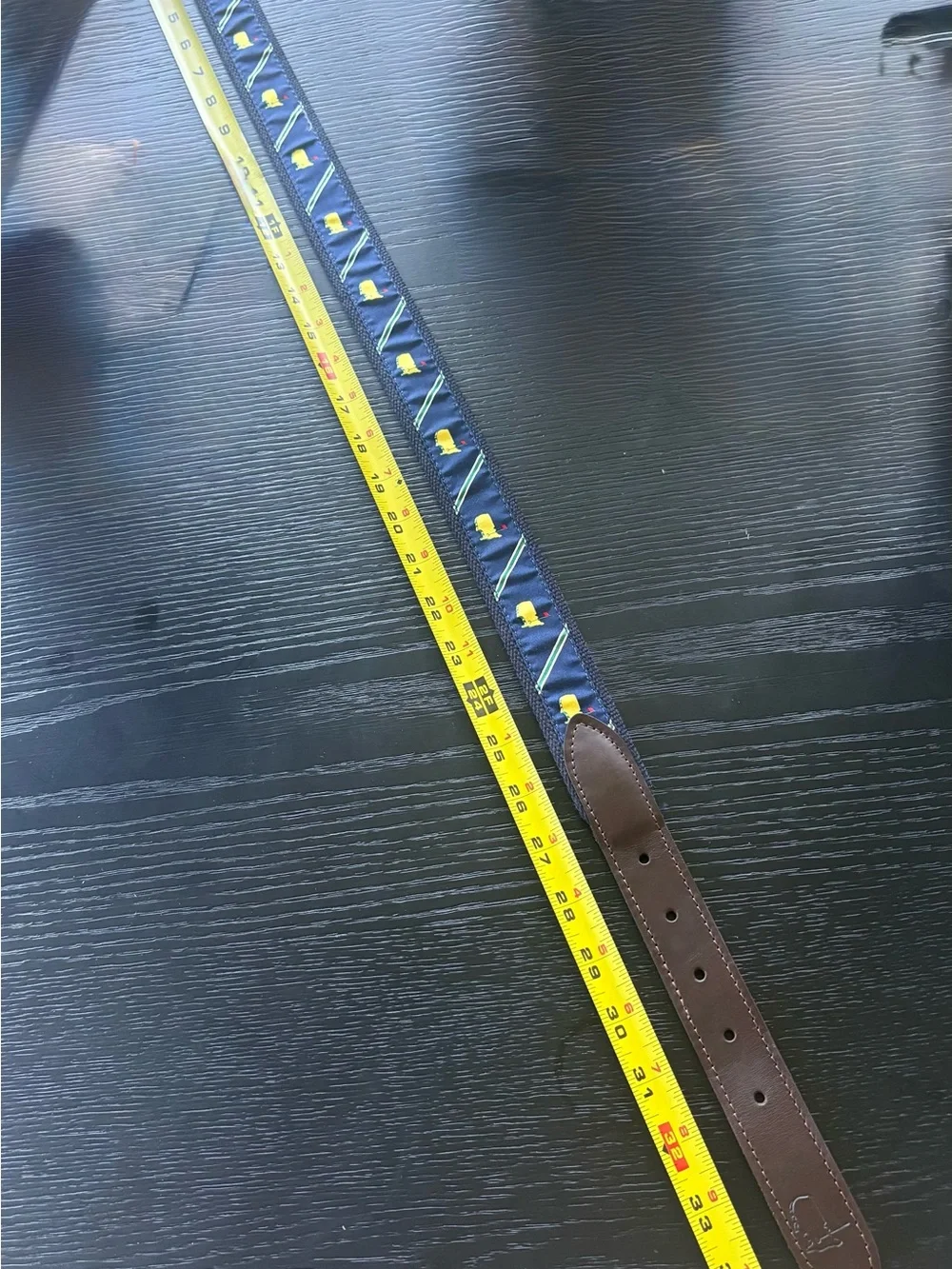 Official 2026 Masters Tournament VV Belt.  New - (tag removed for try-on only)